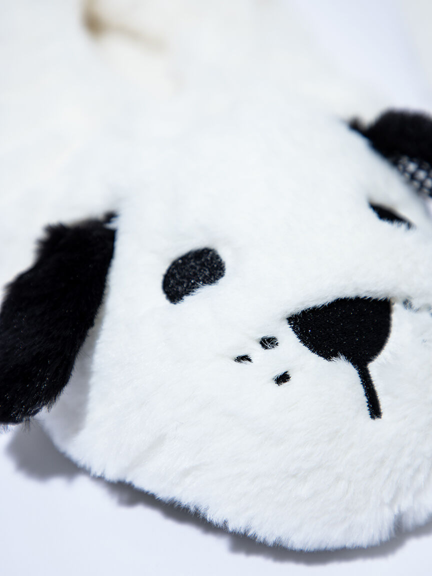 Women's White Dog Slipper