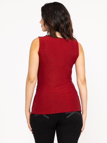 Women's Shimmer Cowl Neck Tank Women's Shimmer Cowl Neck Tank