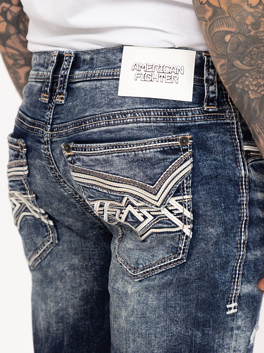 Mens Heritage Colton Bootcut Jeans