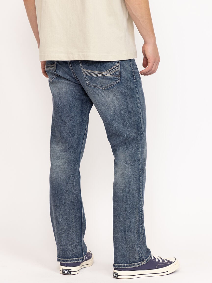Men's Medium Wash Classic Boot Jeans