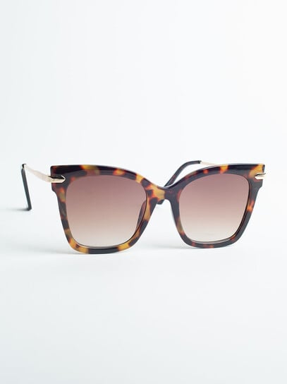 Women's Tortoise Brown Sunglasses