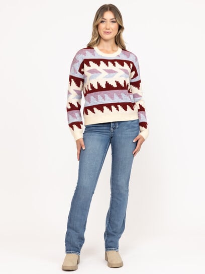 Women's Geometric Sweater Women's Geometric Sweater