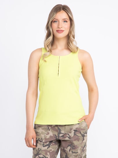 Women's Hook & Eye Rib Tank Women's Hook & Eye Rib Tank
