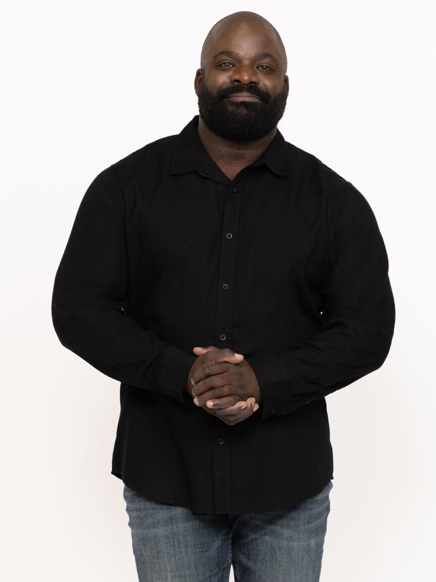 dress shirt warehouse Flannel Shirt (B)