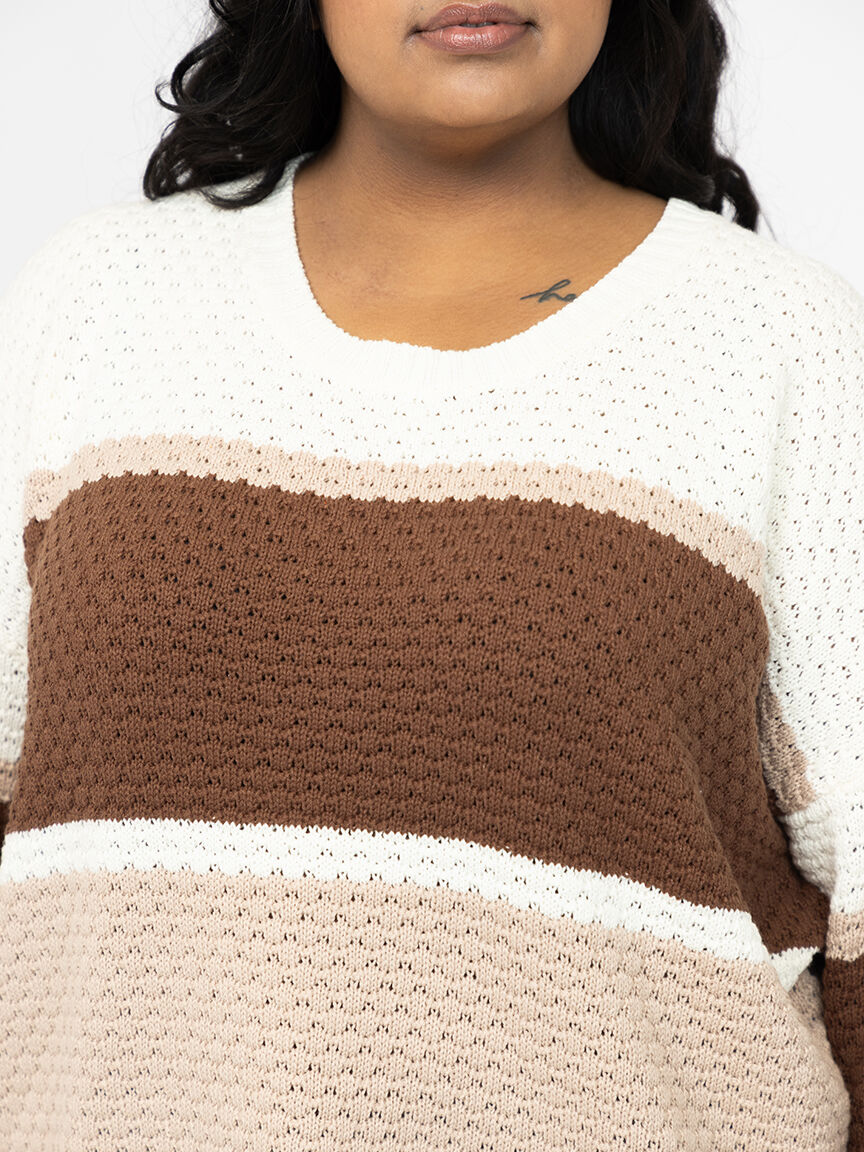 Women's Colour Block Sweater