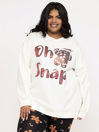 Women's Gingerbread Sweatshirt Women's Gingerbread Sweatshirt