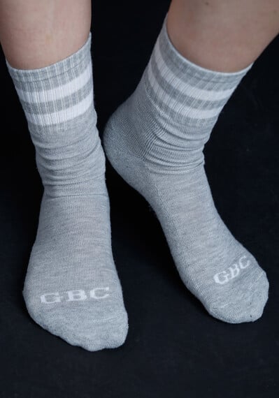 3 Pack Logo Crew Sock 3 Pack Logo Crew Sock Image 3