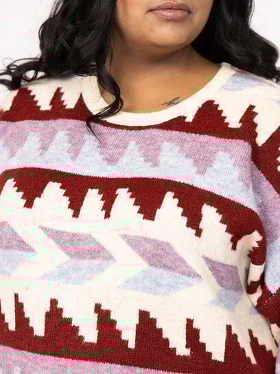 Women's Geometric Sweater Women's Geometric Sweater