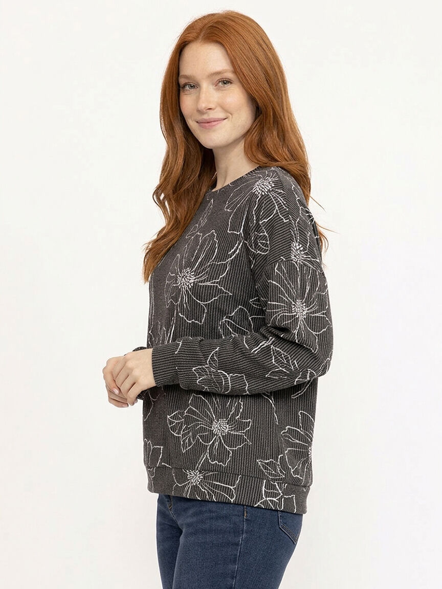 Women's Floral Print Top
