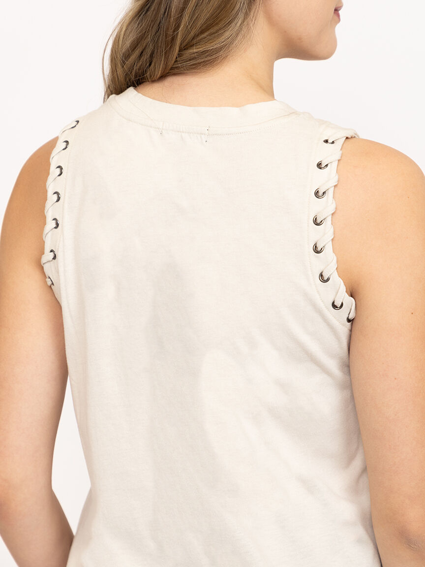 Women's Bull Skull Tank