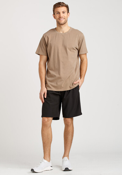 Men's Solid Hybrid Shorts Image 1