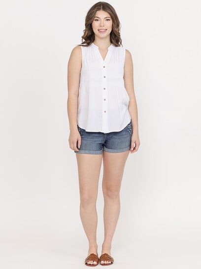 Women's Button Front Shirt Women's Button Front Shirt
