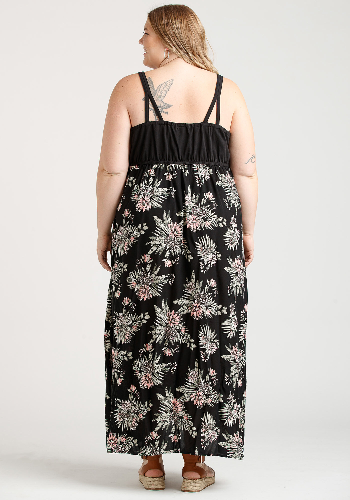 Block colour maxi deals dress