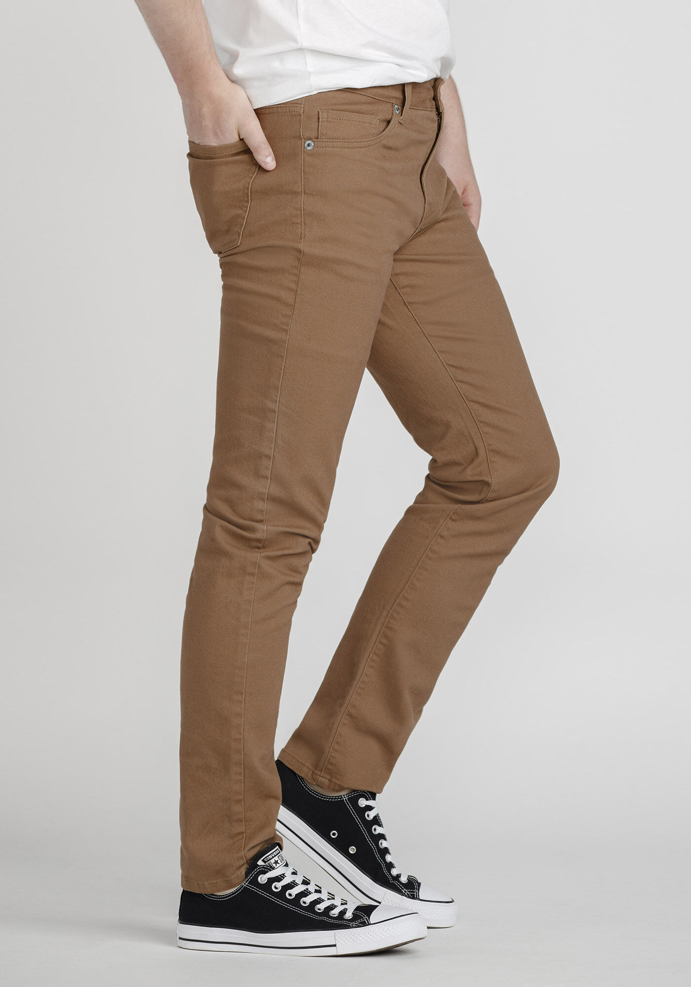 Skinny jean khaki shop pants