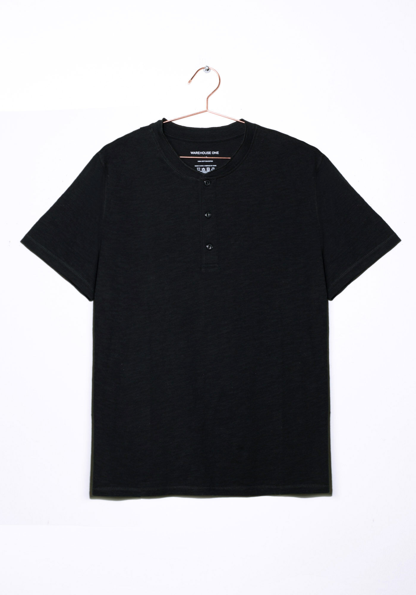 Men's Vintage Henley Tee