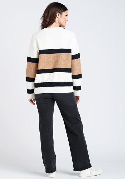 Women's Stripe Sweater Image 3