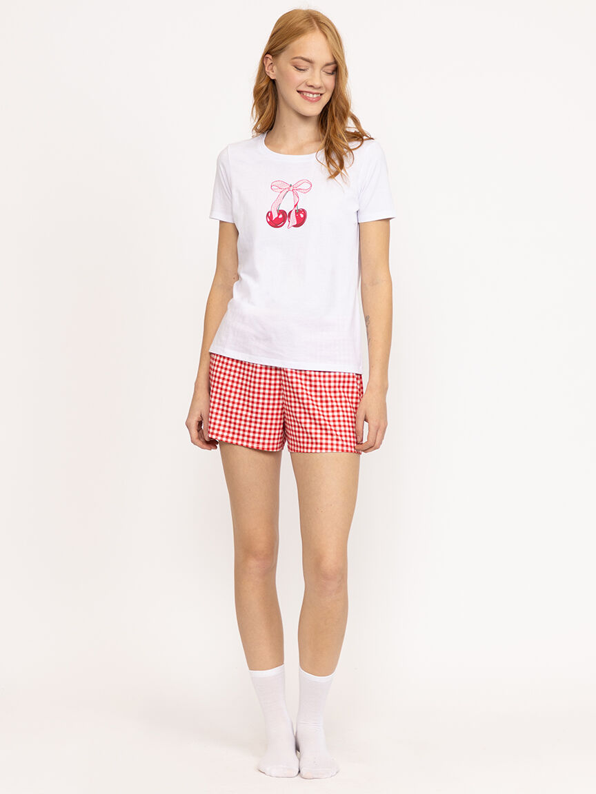 Women's Cherry Sleep Tee