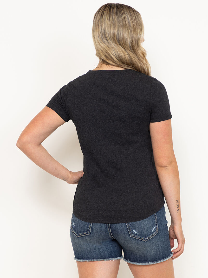 Women's Floral Moon Relaxed Tee