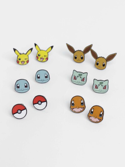 Women's Pokemon Earrings Image 1