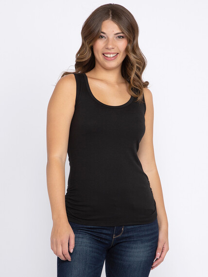 Women's Side Ruched Tank Image 1