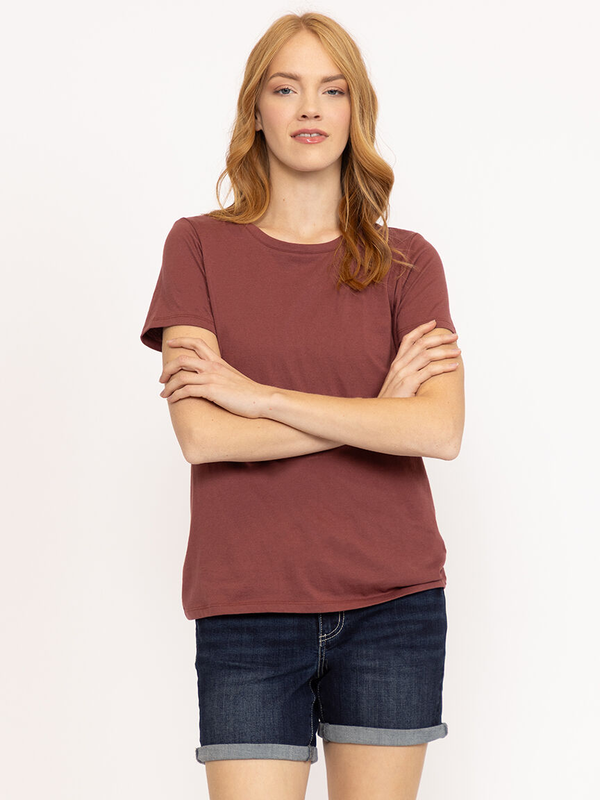 Women's Relaxed Crew Neck Tee
