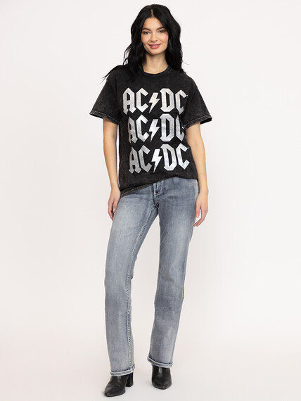 Women's AC/DC Washed Tee Warehouse One