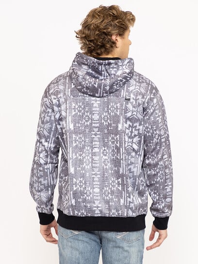 Men's Geometric Hoodie Men's Geometric Hoodie