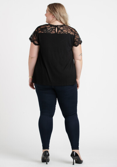 Women's Lace Sleeve Top Image 2