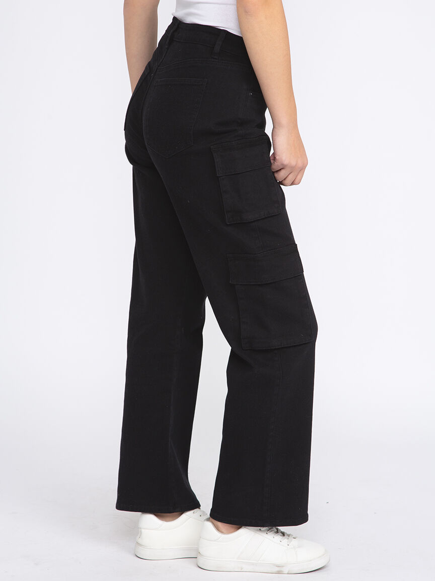 Women's Stretch Twill 90's Loose Cargo Pant Warehouse One Women's Stretch Twill 90's Loose Cargo Pant Warehouse One