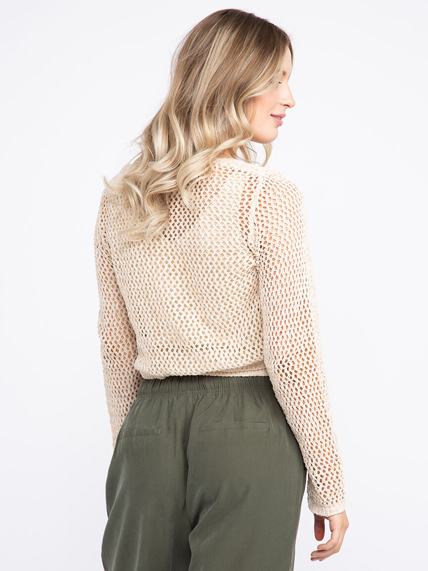 THEREDTHREAD】S wire tie cardigan