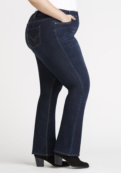 Women's Plus Baby Boot Jeans Image 3