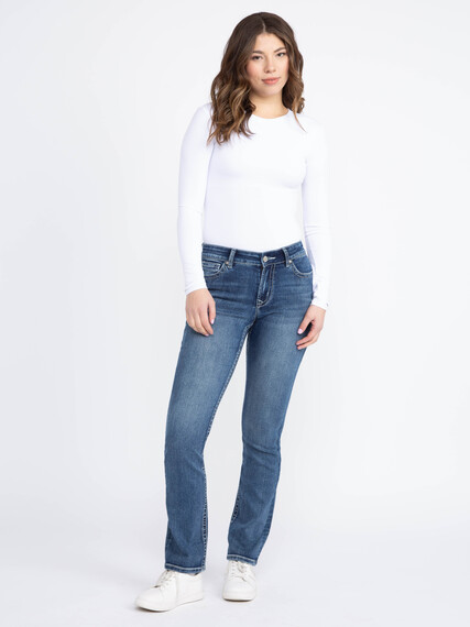 Women's Straight Jeans Image 1