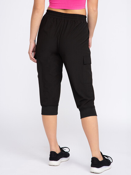 Women's Hybrid Cargo Capri Jogger Image 4