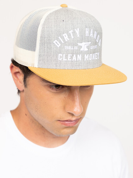 Men's Dirty Hands Clean Money Hat Men's Dirty Hands Clean Money Hat Image 1