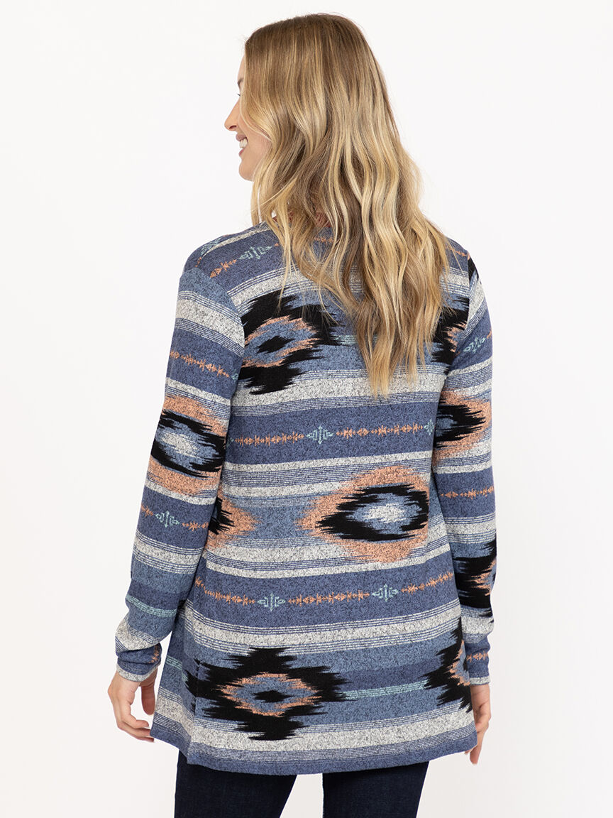 Women's Geometric Cardigan