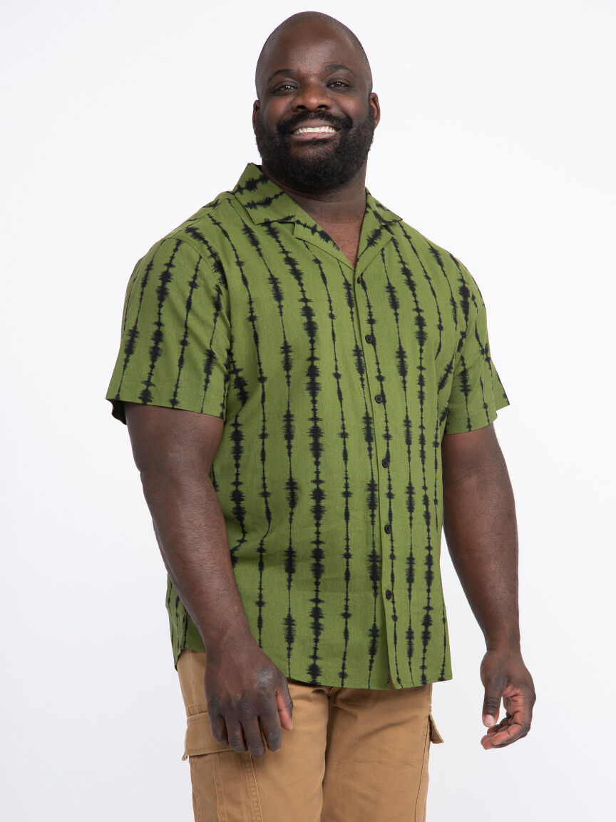 mens tie dye dress shirt Mexicali Tie Dye Button Down