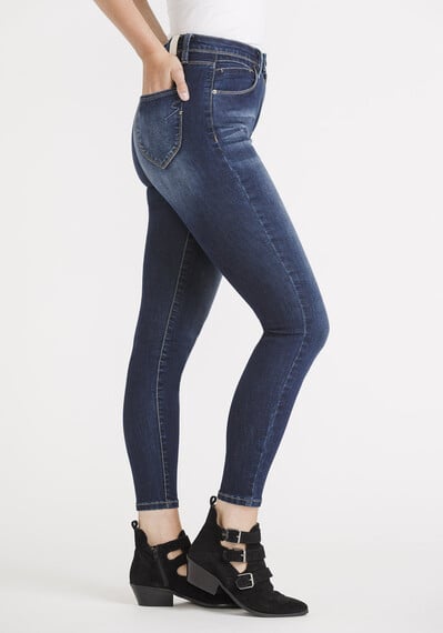 Women's High Rise Skinny Jeans Image 3