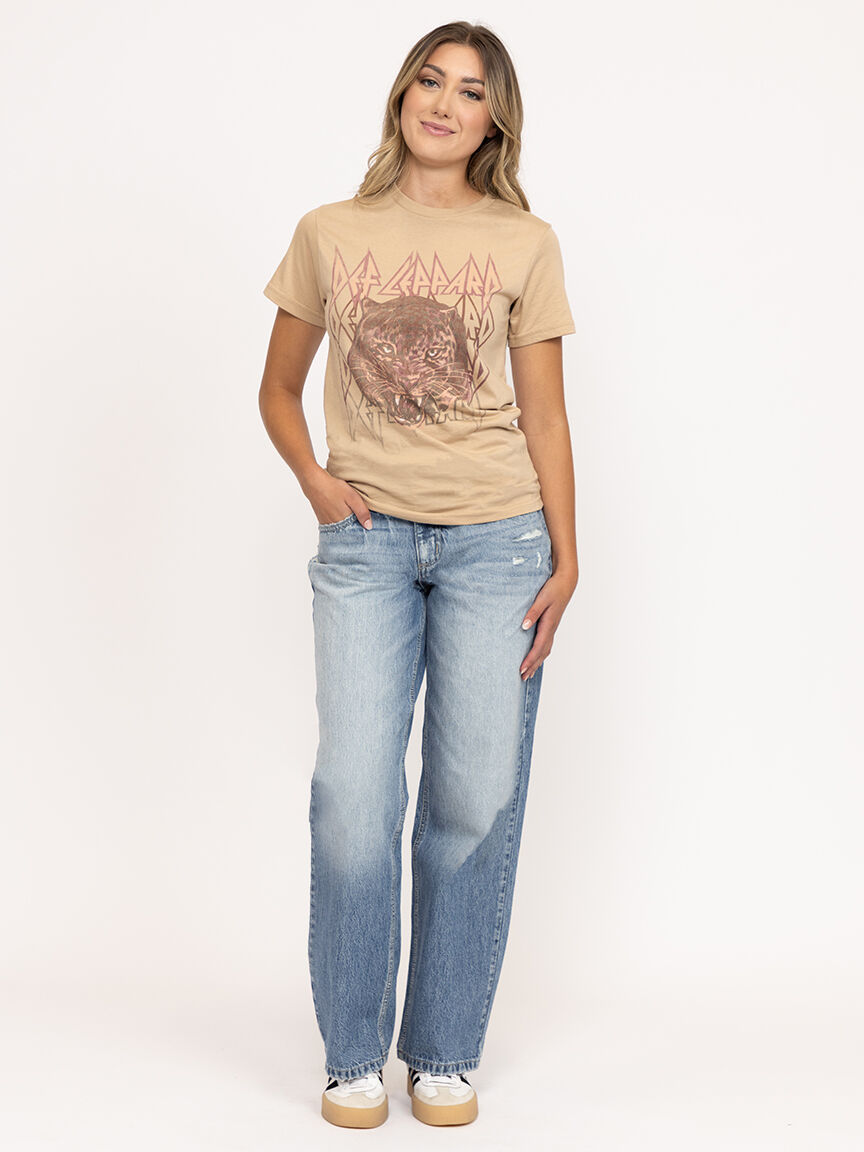 Women's Def Leppard Crew Neck Tee