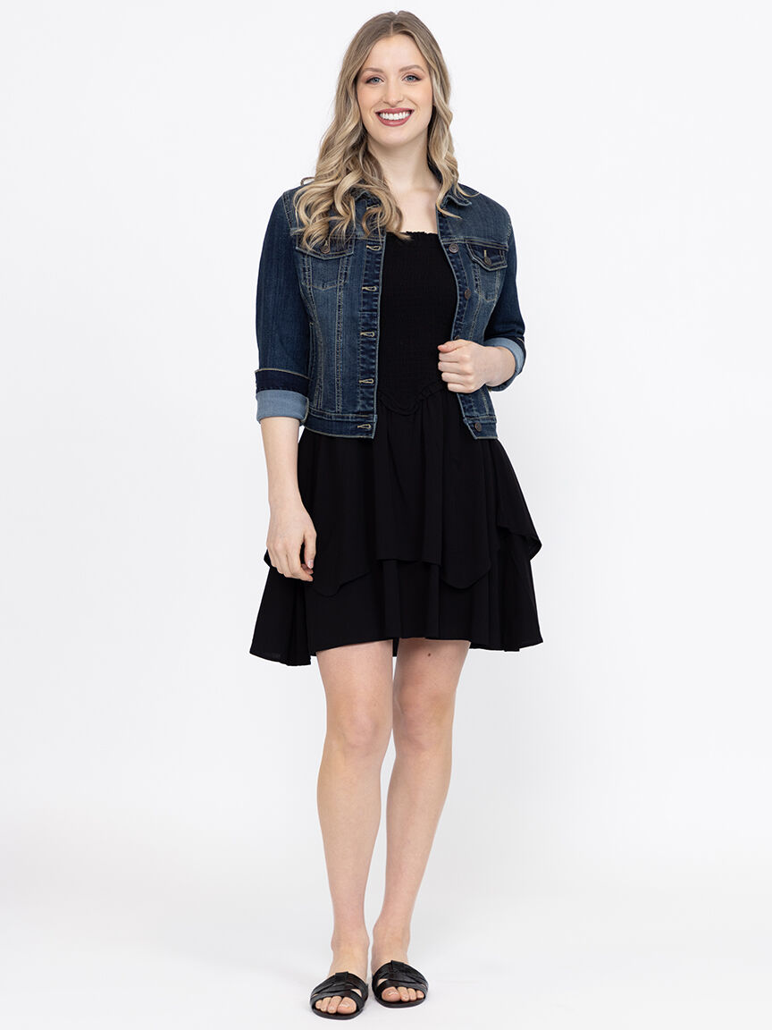 Women's Smocked Peasant Dress Warehouse One Women's Smocked Peasant Dress Warehouse One