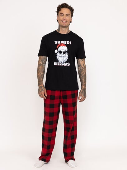 Men's Skibidi Rizzmas Tee Men's Skibidi Rizzmas Tee