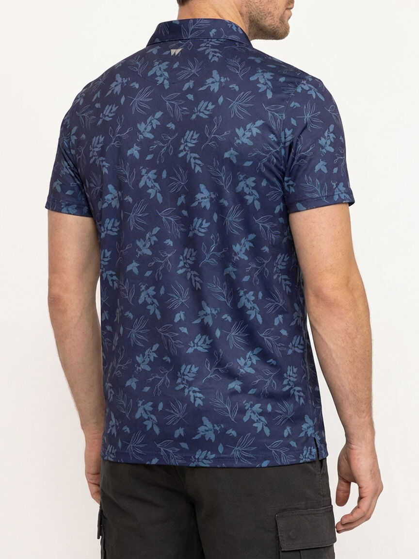 Men's Leaf Polo Shirt