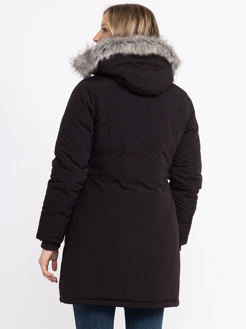 L'Appartement 【Americana】Logo Parka Parka Long Usa