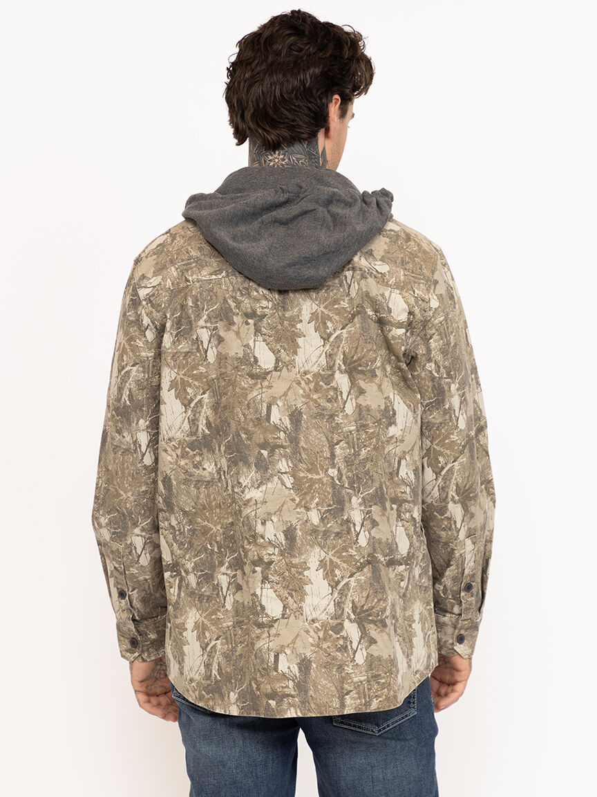 Men's Camo Shacket