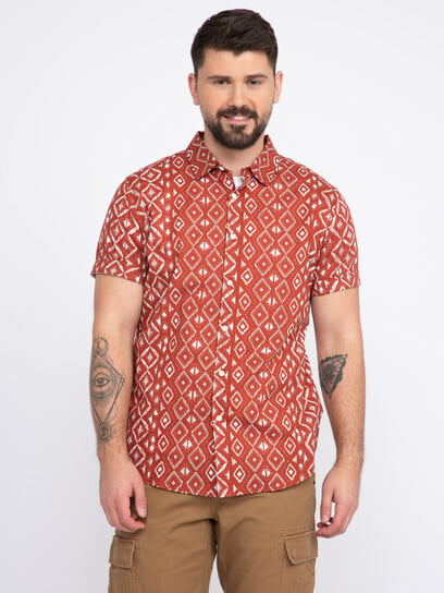 Men's Geometric Shirt