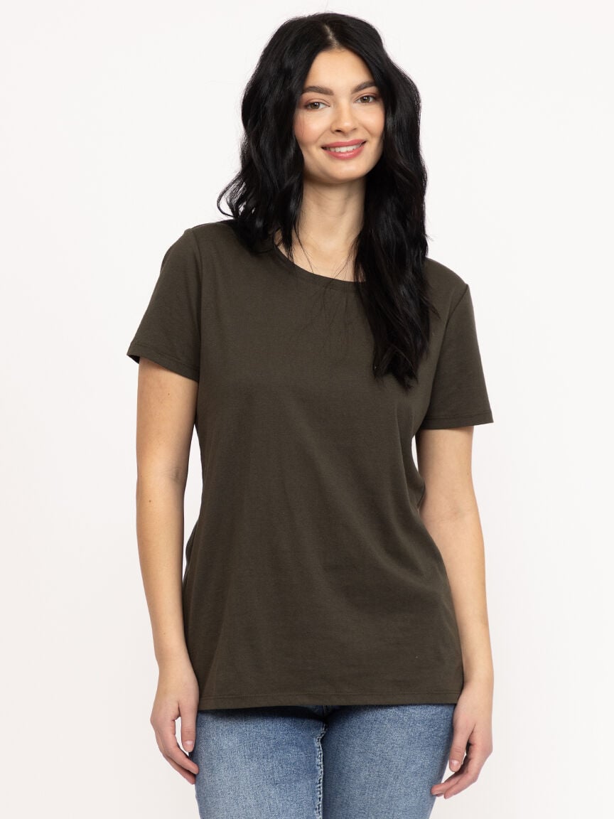 Women's Relaxed Crew Neck Tee