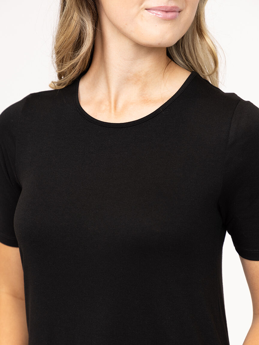 Women's Crew Neck  Legging Tunic Tee