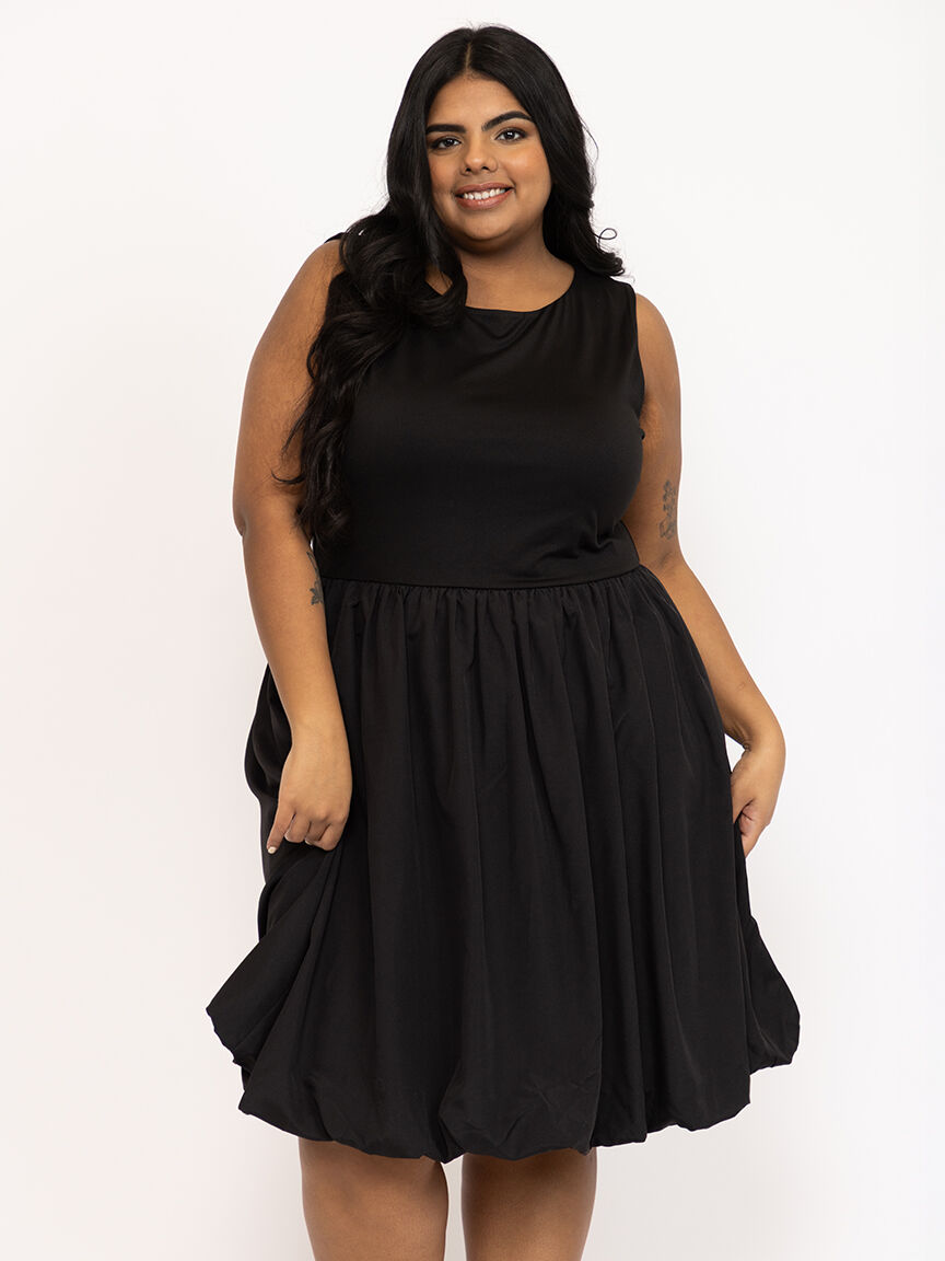 Women's Bubble Hem Dress