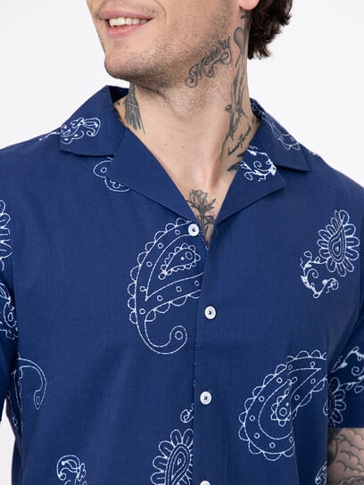 Men's GBC Paisley Resort Shirt Men's GBC Paisley Resort Shirt