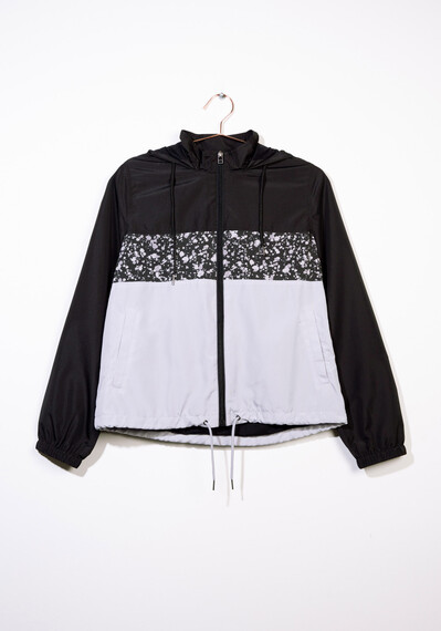 Women's Colour Block Windbreaker Image 5