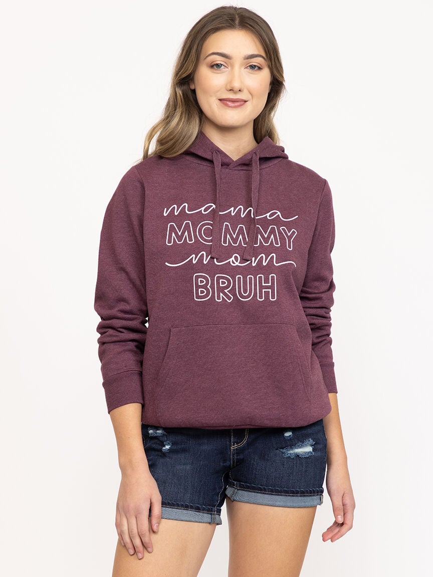 Women's Mama Bruh Hoodie
